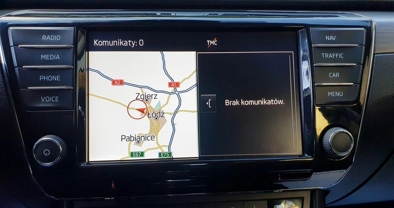 Skoda Superb cena 81300 przebieg: 135590, rok produkcji 2017 z Rzeszów małe 781